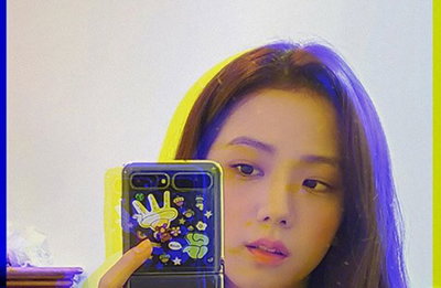 블랙핑크 지수, 셀카도 화보처럼...청순한 매력