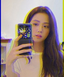 블랙핑크 지수, 셀카도 화보처럼...청순한 매력