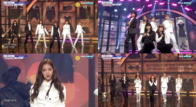 '쇼챔피언' 공원소녀, '공중곡예사'의 우아한 자태 '팝재즈도 찰떡 소화'