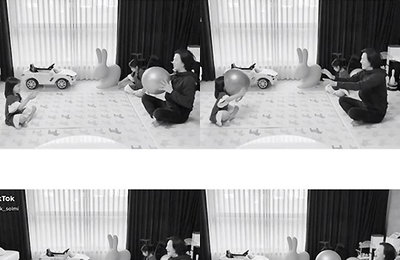 박솔미, 남편과 두 딸의 귀여운 부녀 케미...'훈훈'