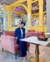 한예슬, 양갈래 머리도 찰떡 소화…'눈길'