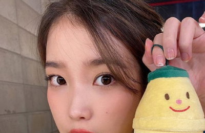 아이유, 인형보다 더 인형같은 깜찍 셀카 공개