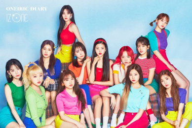 12인12색 아이즈원…앨범 포토 공개 '눈길'
