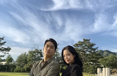 송승헌&손나은, 비주얼 남매 케미 자랑...'눈길'
