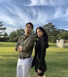 송승헌&손나은, 비주얼 남매 케미 자랑...'눈길'