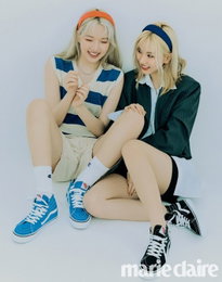 여자친구 예린X은하,상큼+세련된 분위기 완벽 소화한 화보 공개