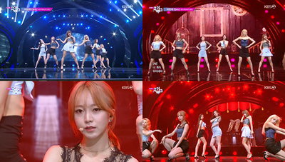 '뮤직뱅크' 네이처, 세련된 비주얼과 파워풀 퍼포먼스 조화 '성장 또 성장'