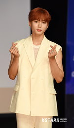 [포토] 원더나인의 김준서, 상큼한 오렌지 머리