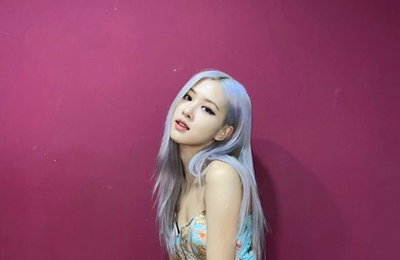 블랙핑크 로제, 신비로운 은발....요정 비주얼 자랑