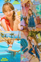 에이프릴 레이첼X진솔, 'Hello Summer' 콘셉트 포토 공개...'여름의 매력'