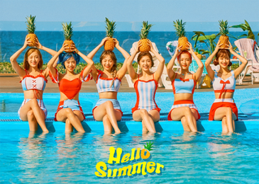 에이프릴, `Hello Summer` 단체 콘셉트 포토 공개…'눈길'