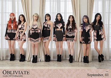 1년 4개월만 '컴백' 러블리즈, 시크 카리스마에서 순백 청순함까지