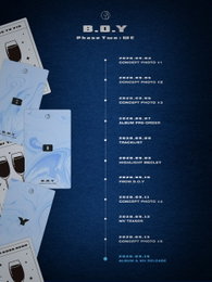 '15일 완전체 컴백' 비오브유(B.O.Y), 새 앨범 'Phase Two : WE' 스케줄러 공개로 多 콘텐츠 예고 '기대 UP'