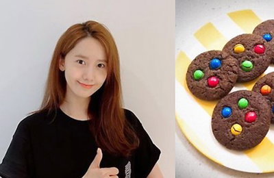 윤아, 겉바속촉 초코쿠키 재택 베이킹 뽐내…