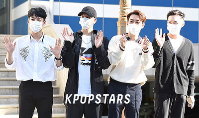 [포토] 비투비 이민혁-프니엘-서은광-이창섭, 훈남들의 출근길 모습