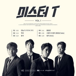 '트로트 아이돌' 미스터T, 첫 미니앨범 트랙리스트 공개…'딴놈 다 거기서 거기'·'둥지' 더블 타이틀 확정