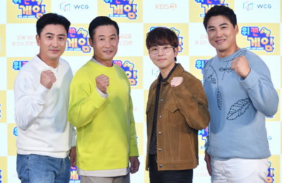 [포토] '위캔게임' 안정환X이을용X딘딘X홍성흔, 게임 도전기 기대해주세요~