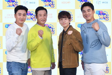 [포토] '위캔게임' 안정환X이을용X딘딘X홍성흔, 게임 도전기 기대해주세요~