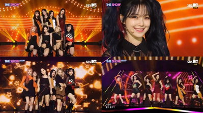 '더쇼' 프로미스나인, 물오른 성숙미+중독성 강한 퍼포먼스 '매력 甲'