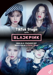블랙핑크, 틱톡으로 팬들 만나…21일 생중계