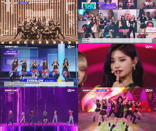 에버글로우, ‘케이콘택트 시즌 2’ 무대 달군 강렬 퍼포먼스…특급 팬 사랑까지
