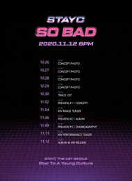 ‘블랙아이드필승 1호 걸그룹’ STAYC(스테이씨), 데뷔 타이틀곡은 ‘SO BAD’