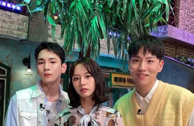 샤이니 키X혜리X한해, 감동의 한기범 재회 쓰리샷 ‘현실남매美’