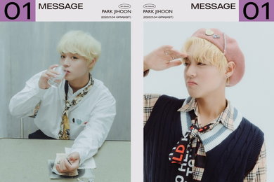 ‘컴백 D-9’ 박지훈, 정규 1집 ‘MESSAGE’ 첫 콘셉트 포토 공개! 카리스마↔순수 오가는 소화력! 설렘 부르는 금빛 비주얼
