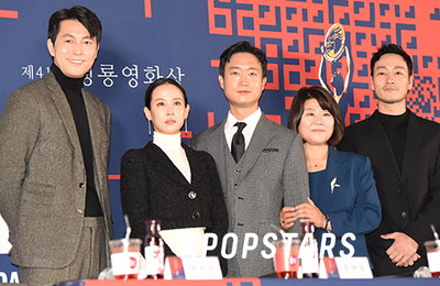 [K포토] 한자리에 모인 전년도 청룡영화상 수상자들
