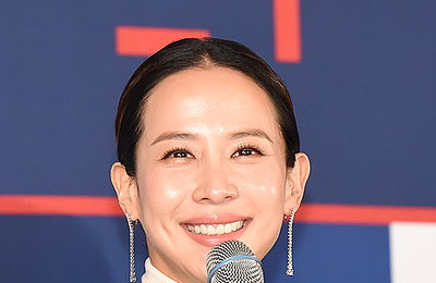 [K포토] '청룡' 조여정 "쿠엔틴 타란티노 러브콜? 어떻게 보여줄지 궁금해"
