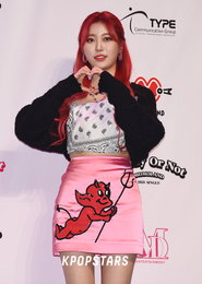 [K포토] 모모랜드 제인, '시선집중 레드빛 헤어'