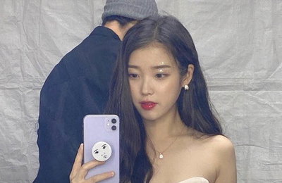 아이유, 요정 미모 자랑…셀카 공개
