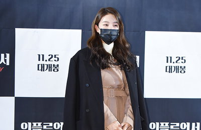 [K포토] 패션&뷰티 모델 지윤미, 제가 출연한 영화 ‘인플루언서’ 보러 왔어요~