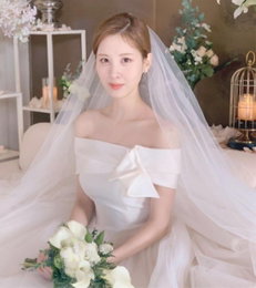 서현, 순백의 웨딩드레스 자태...'단아한 미모' 자랑