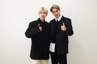 '8년만 첫 솔로' 엑소 카이 "백현 기운 받아 잘 됐으면 좋겠다!"