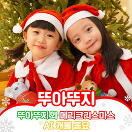 뚜아뚜지, 오늘(11일) AI 동요 앨범 ‘뚜아뚜지와 메리크리스마스’ 발매…특별한 성탄 선물