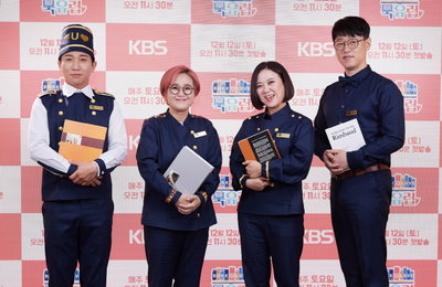[K포토] 책린이에 쉬운 독서 예능 '북유럽' 김숙 "초대하고픈 게스트? 라미란·최강희"…송은이 "보아의 책장 보고파"