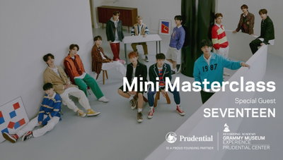 그룹 세븐틴, 美 '그래미 뮤지엄' 미니 마스터클래스 초대…'글로벌 파급력'