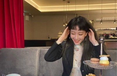 한예슬, 애프터눈 티 즐기는 여신..'눈길'