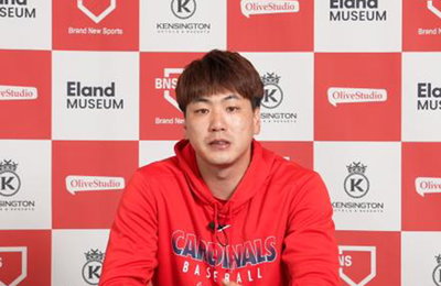 세인트루이스 김광현 "첫 162경기 체제…체력 훈련에 초점 맞춰"