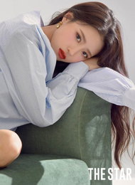 러블리즈 미주, 반전 매력 단독 화보 공개