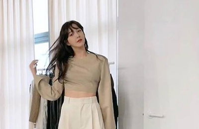 '168cm' 이지아, 다리 길이만 120cm 느낌…수줍은 복근 노출