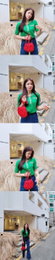 이시영, 봄처럼 화사한 비주얼..."봉보로봄"