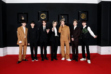 BTS "올해 더 열심히 달릴 것…"그래미 후보·첫무대 소회 밝혀