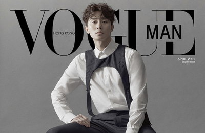 박서준, '보그 맨 홍콩' 창간호 표지 장식