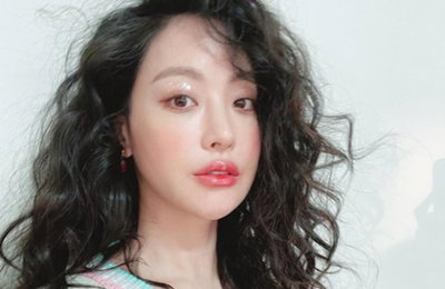 오연서, 히피펌+글로시 메이크업...'눈길'
