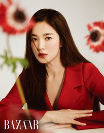 송혜교, 완벽 미모 뽐내...'화보의 정석'