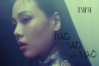 '케이팝 치트키' 비비(BIBI), 28일 'BAD SAD AND MAD'로 컴백...작사-작곡-에세이까지 프로듀싱