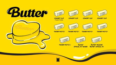 ‘5월 21일 컴백’ 방탄소년단(BTS), 新 서머송 'Butter' 프로모션 스케줄 공개…전 세계 관심 UP