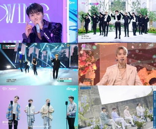 '완전체 컴백' 하이라이트, 'The Blowing' 첫주 활동 성료…종횡무진 활약